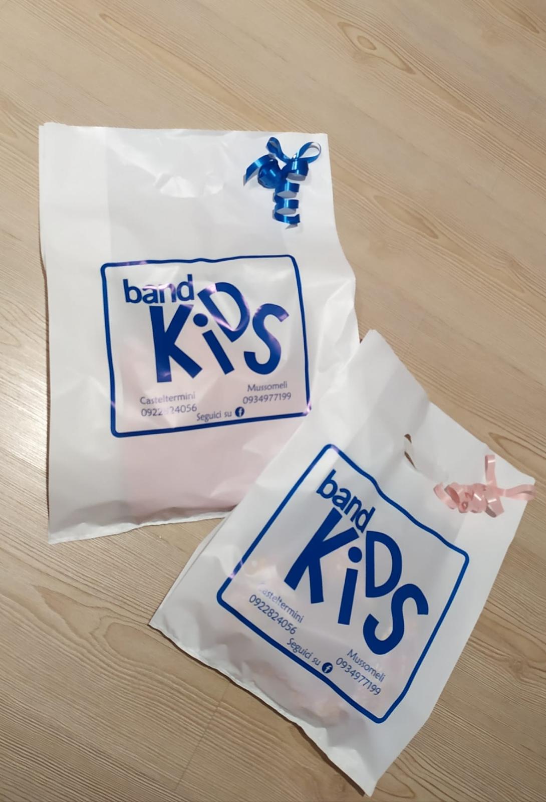 Bustine band KIDS con fiocco